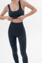 Basic Ribbed Top Deep Blue